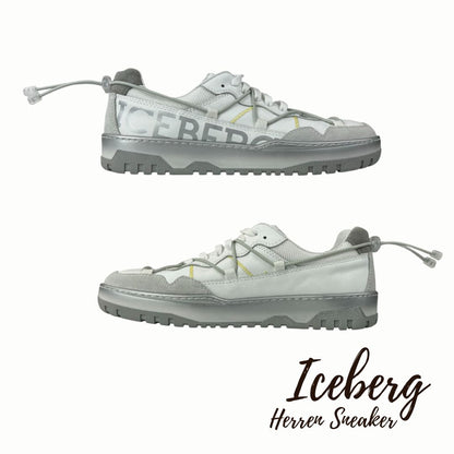 Iceberg Herren Sneaker Comb Bianco Gr: 41 EU