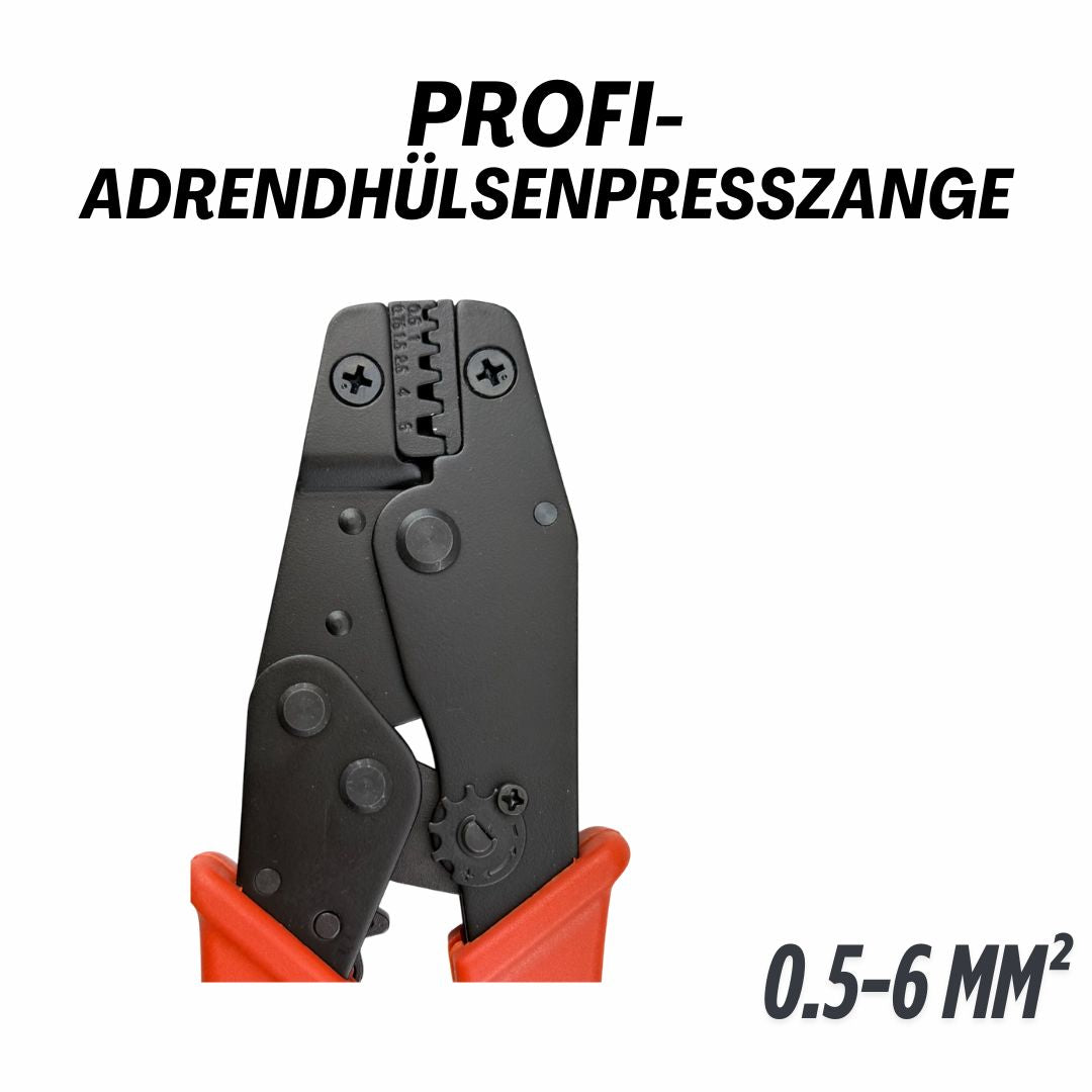 Kopp Profi Aderenhülsenpresszange Ratsche 0,5-6 mm²