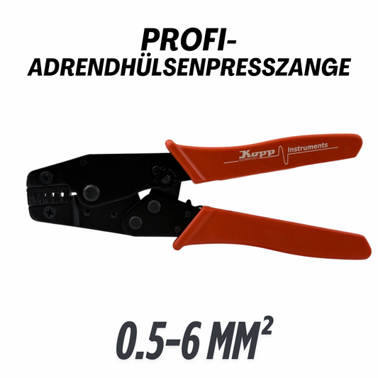 Kopp Profi Aderenhülsenpresszange Ratsche 0,5-6 mm²