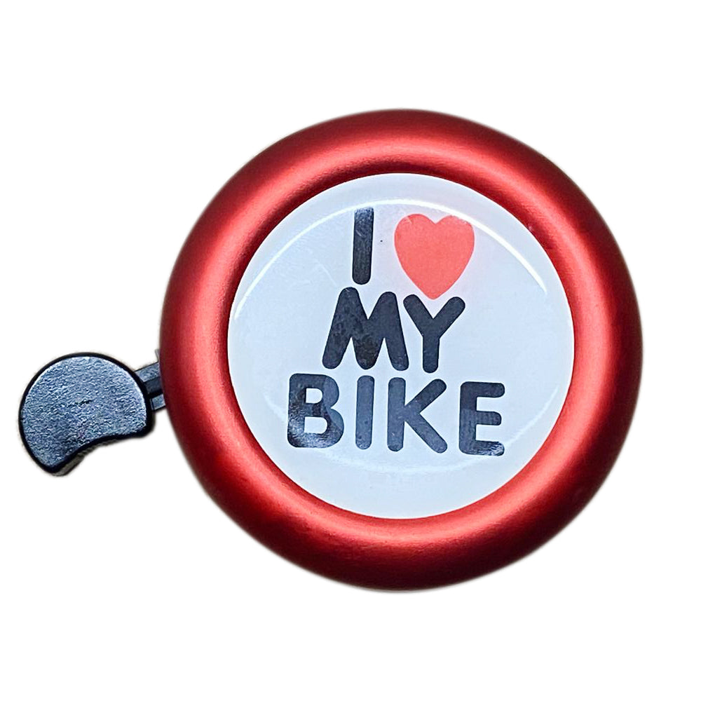 Fahrrad Glocke "I love my Bike"