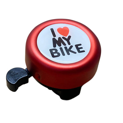 Fahrrad Glocke "I love my Bike"