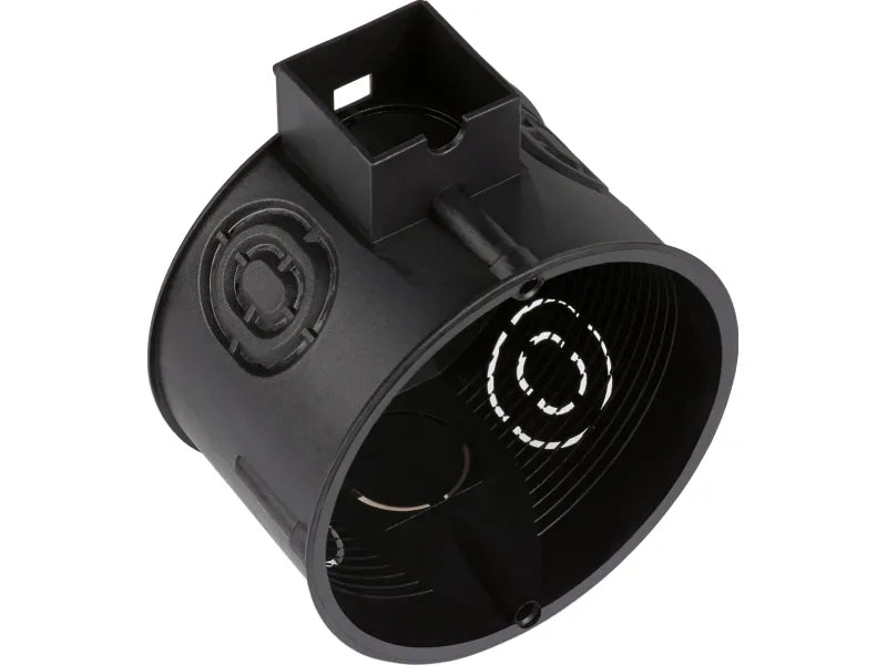 REV Unterputz-Schalterdose Ø 60 × 61 mm Schwarz IP20 Verbindungsdose 5 Stück