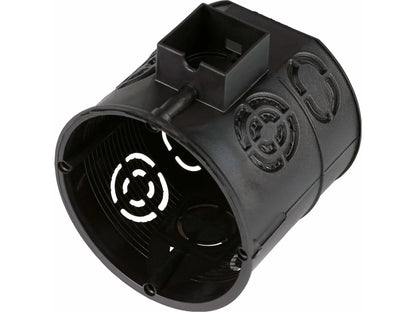 REV Unterputz-Schalterdose Ø 60 × 61 mm Schwarz IP20 Verbindungsdose 5 Stück