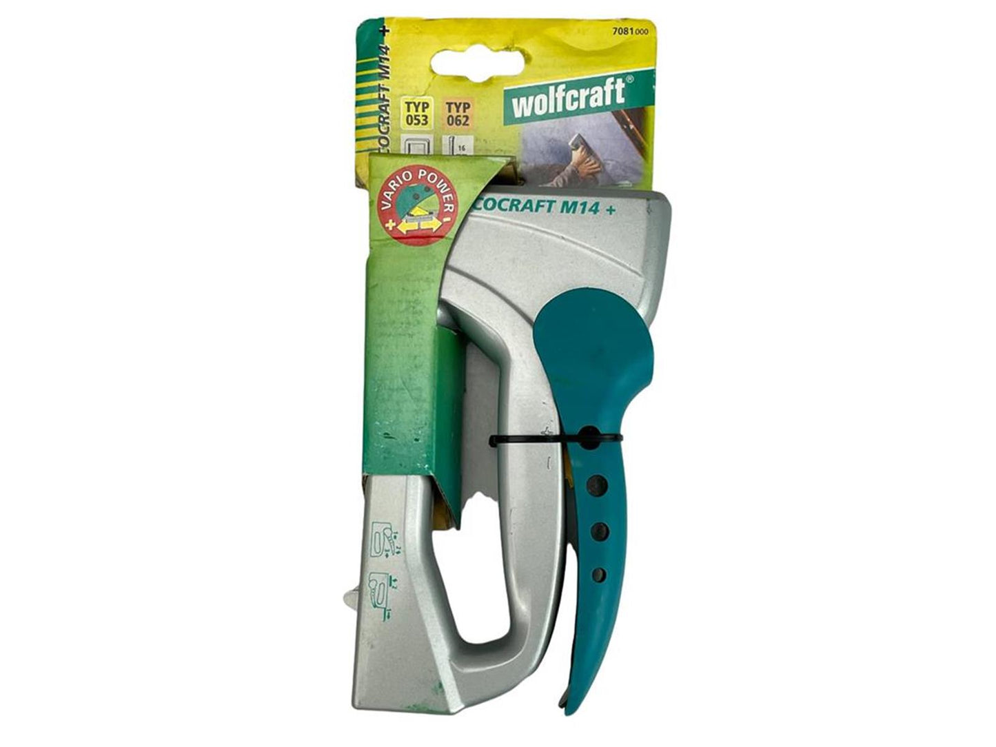 Wolfcraft Handtacker Tacocraft M14+ Silber