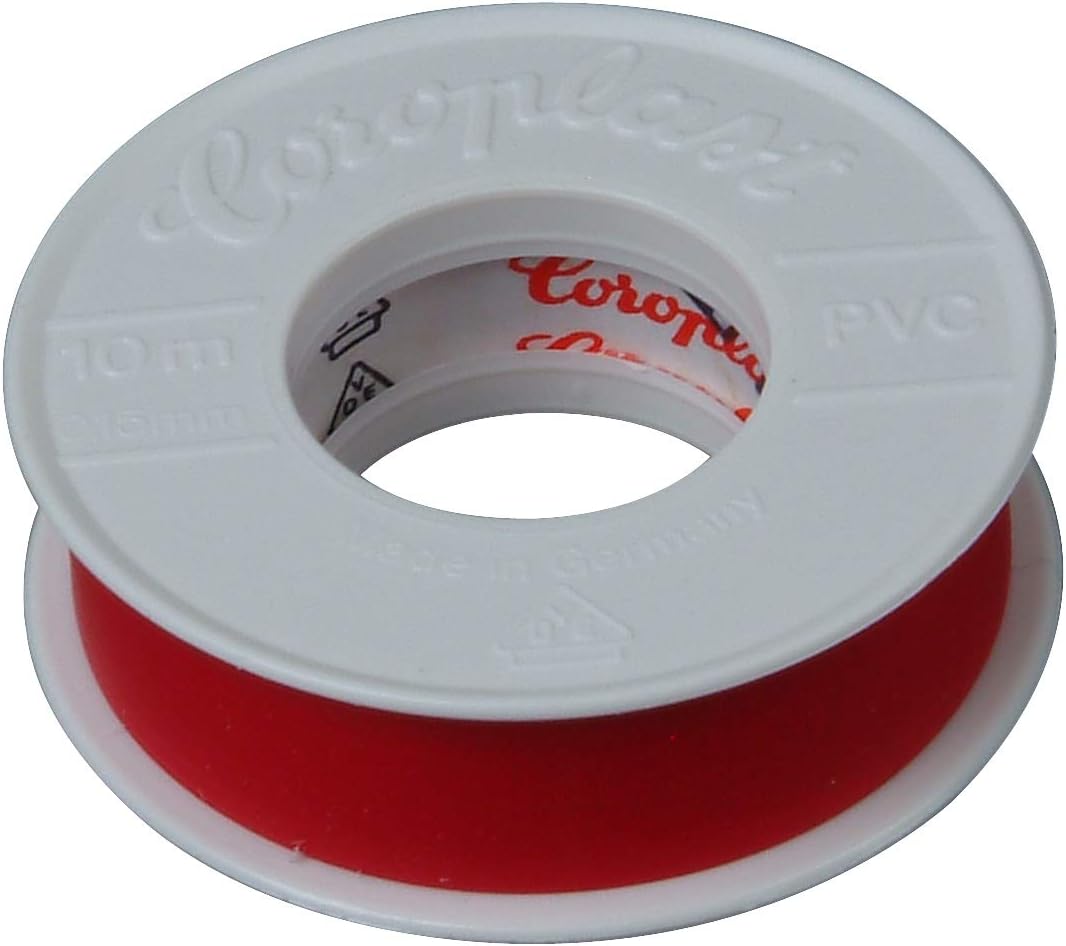 Kopp Isolierband 10m Klebeband Isoband Elektrikerband Elektro 4Stk ( 2Pack )