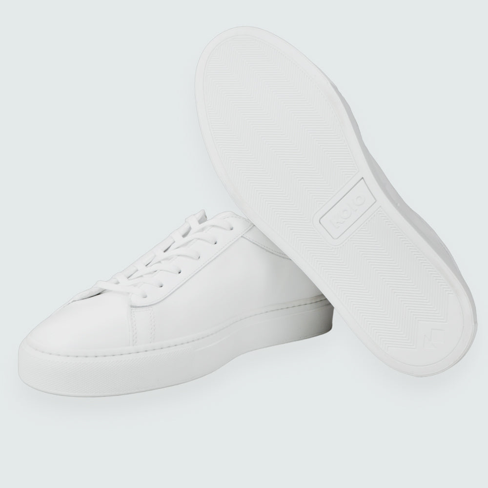 KOIO Damen Sneaker Capri Triple White