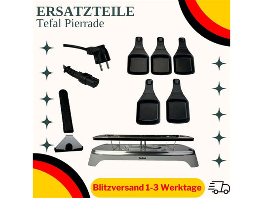 Ersatzteile Für Tefal Raclette Steinplatte Pierrade Ersatzteile Grill Pfännchen