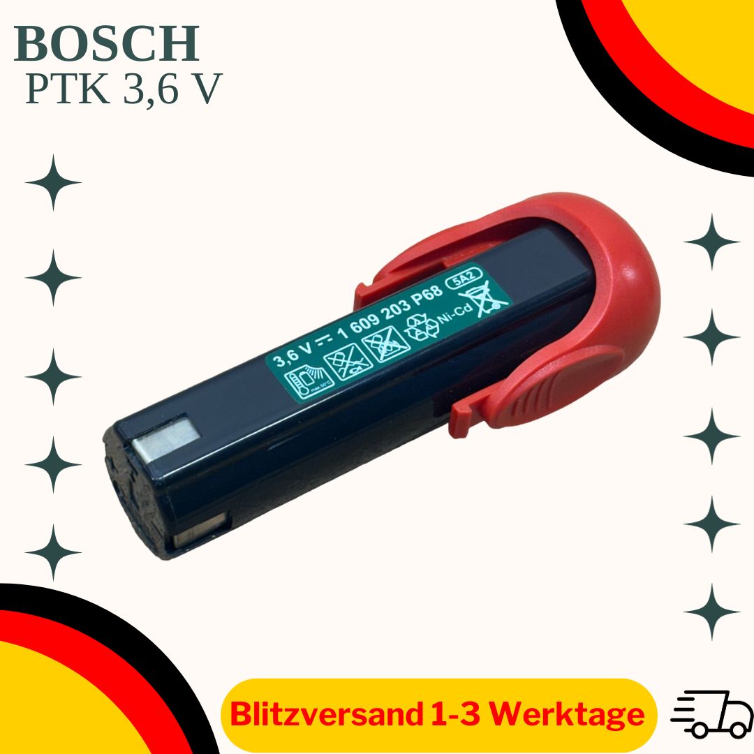 Ersatzteile Bosch PTK 3,6 V Akku-Tacker