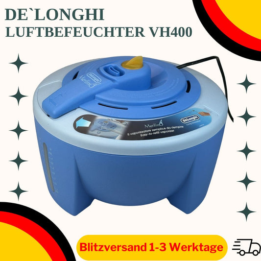 DeLonghi VH 400 Luftbefeuchter Blau 4,5L