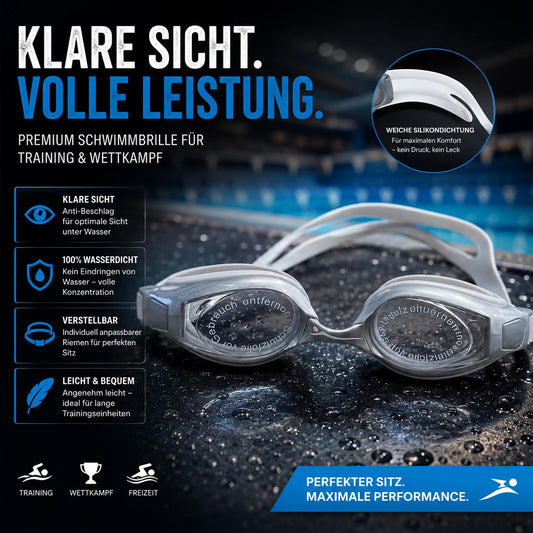 Aquatics Schwimmbrille für Erwachsene Aquatics LOS Angeles