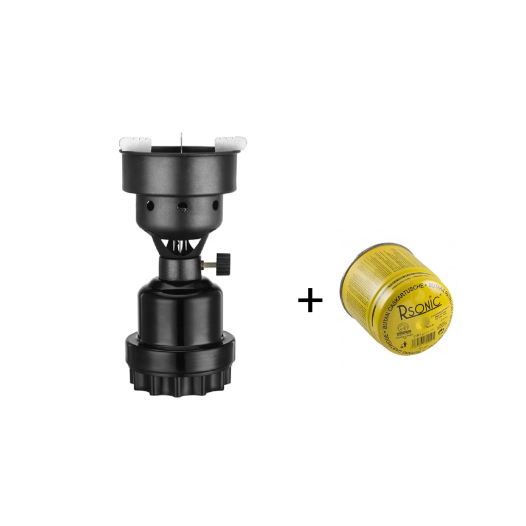 Rsonic Gaskocher inkl. 1 kg Kohle & 1 Gaskartusche 190gr