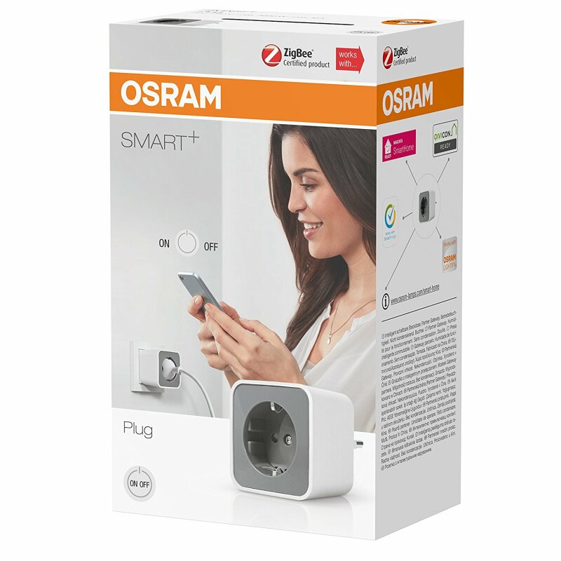 OSRAM SMART+ Plug ZigBee Funksteckdose 16A 3680W 4058075036239