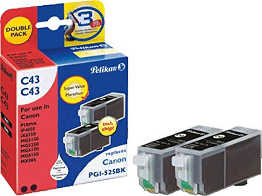Pelikan Kartusche C43 komp. mit Canon Pixma MX715, MG6150, iX6550, iP4800 uvm.