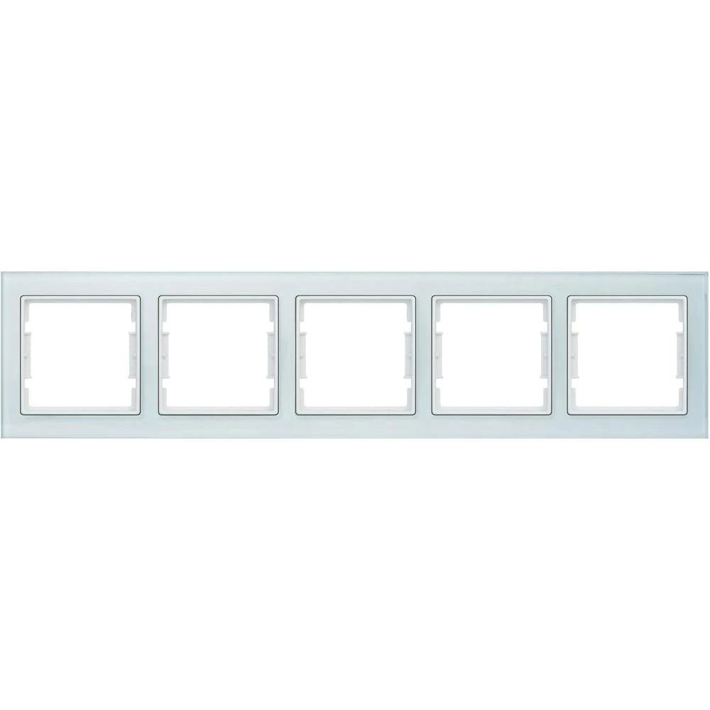 Peramax 5-fach Glasrahmen Mint 2170-811-2501 Abdeckrahmen horizontal