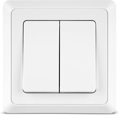 HAGEBAU GO/ON! Unterputz Schalterprogramm Weiß Steckdose, Schalter, Taster, Dimmer, Rahmen Variante auswählen