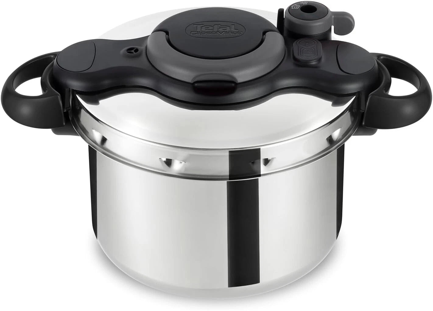 Tefal Clipso Minut Easy Druckkochtopf, Edelstahl, 24 cm 7,5 L