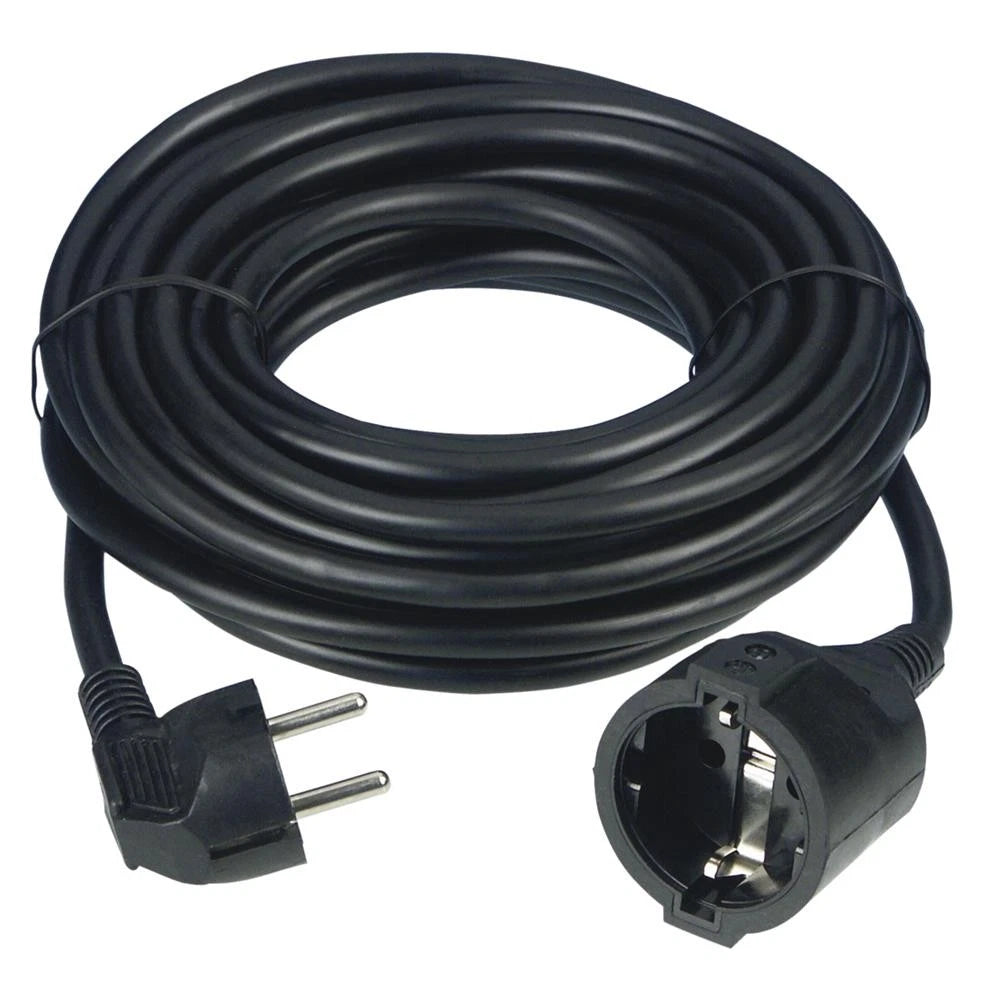 REV Ritter 0016030514 Verlängerung H05VV-F SK 3 m Black