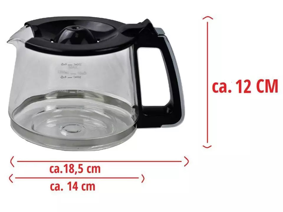 Grundig KM4620 Ersatzteil Glaskanne für Grundig Coffe maker KM4620