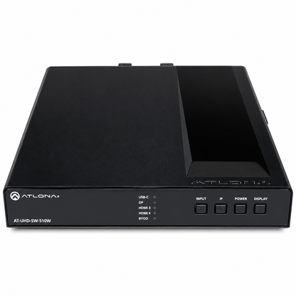 Atlona AT-UHD-SW-510W 4K UHD 5-Input Präsentations-Switcher HDMI Gebraucht