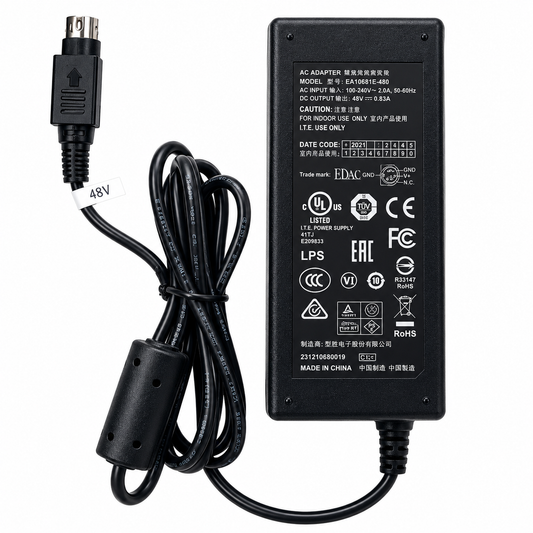 EDAC EA10681E-480 Netzteil 48V 0,83A 40W AC/DC Adapter