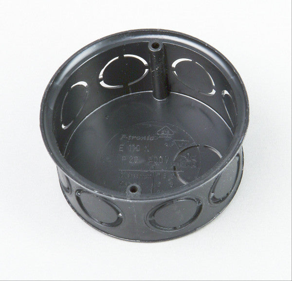 Kopp Abzweigdose Unterputz Ø70 mm 36 mm tief Schwarz Verteilerdose 23 Stück