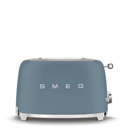 SMEG 50’s Style Küchengerät Storm Blue Matt Toaster / Wasserkocher