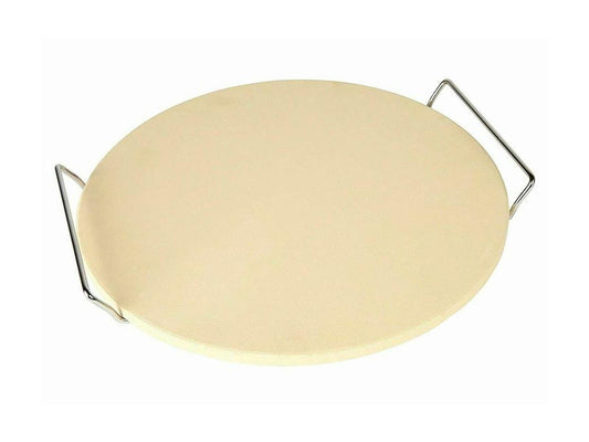 Berndes Pizzastein mit Chromgestell Brotbackstein Backstein Grillstein Ofen Pizza