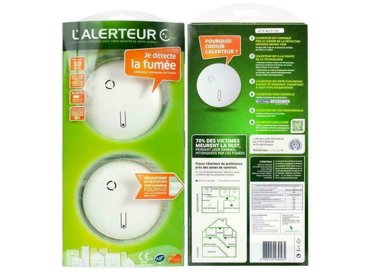 l´alerteur Rauchmelder Doppelpack