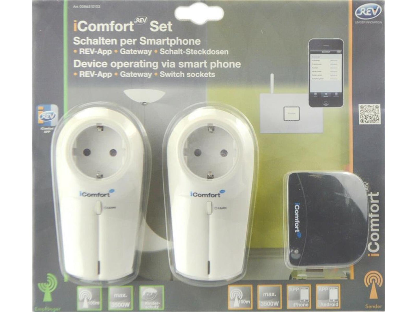 REV 0086510103 iComfort Starterset II Home Automation