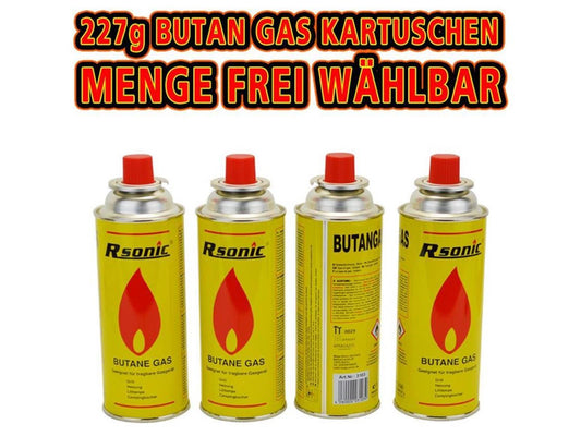 Butan Gaskartusche 227 gr.