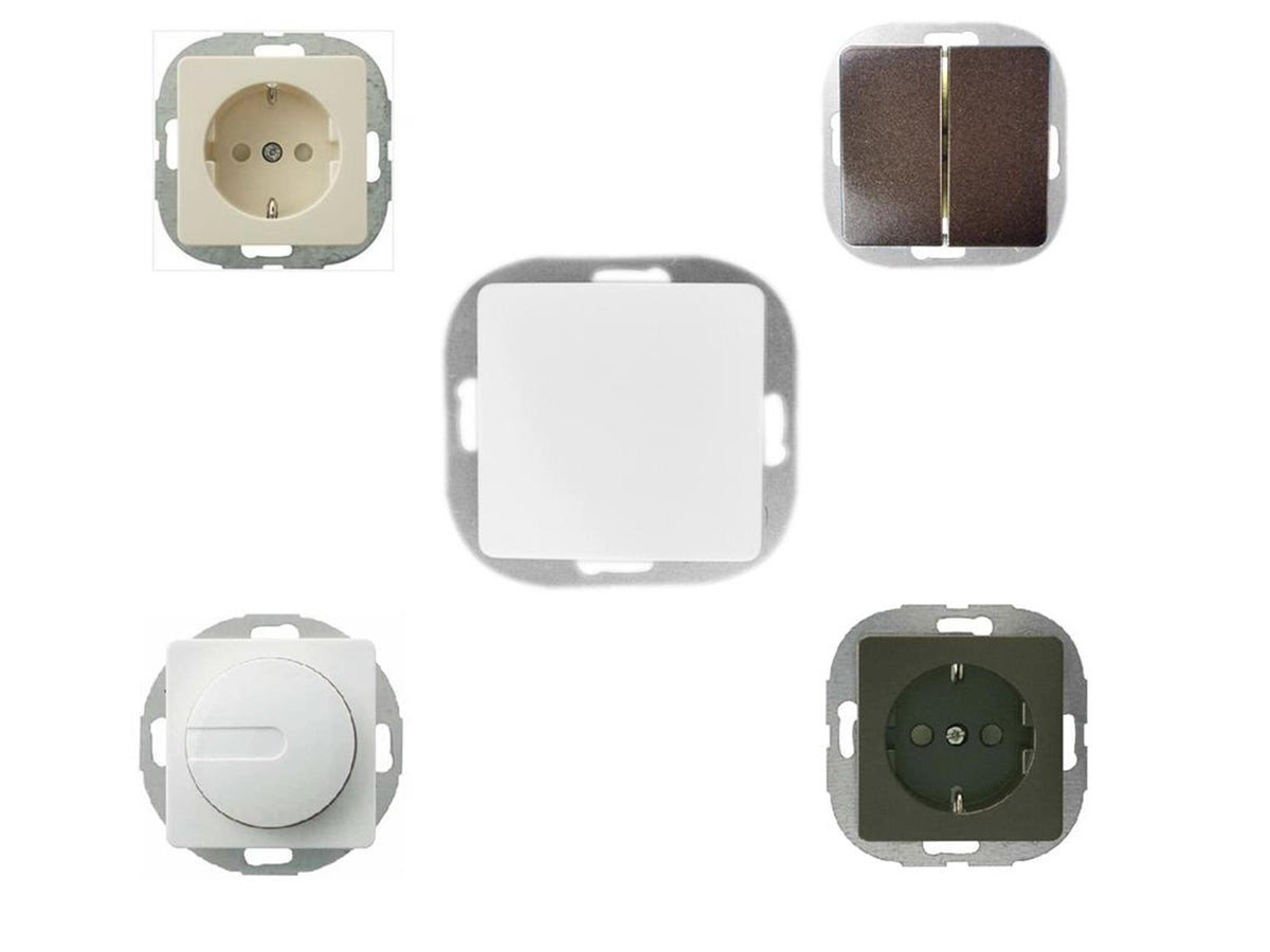 REV Ritter Everluxe Schalter Steckdose Rahmen Dimmer Taster SAT