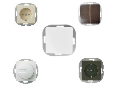 REV Ritter Everluxe Schalter Steckdose Rahmen Dimmer Taster SAT