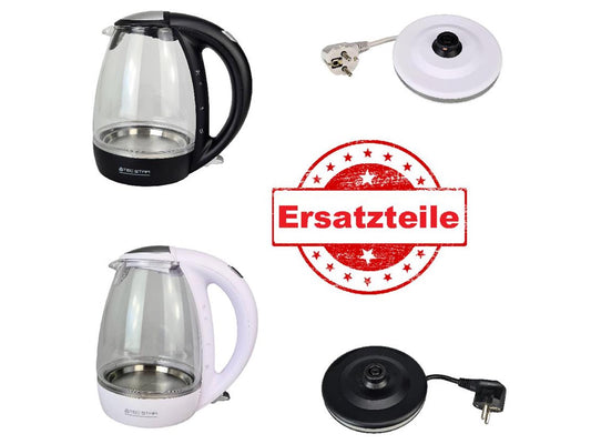 Tec Star MD18096 Glas Wasserkocher Ersatzteile