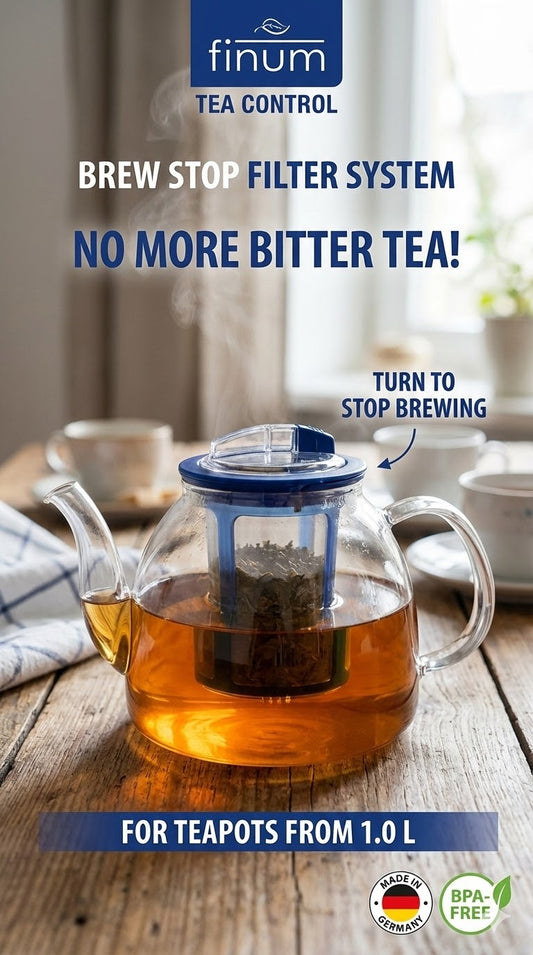 Tea Control™ – Tee-Filter mit Brühstopp-System