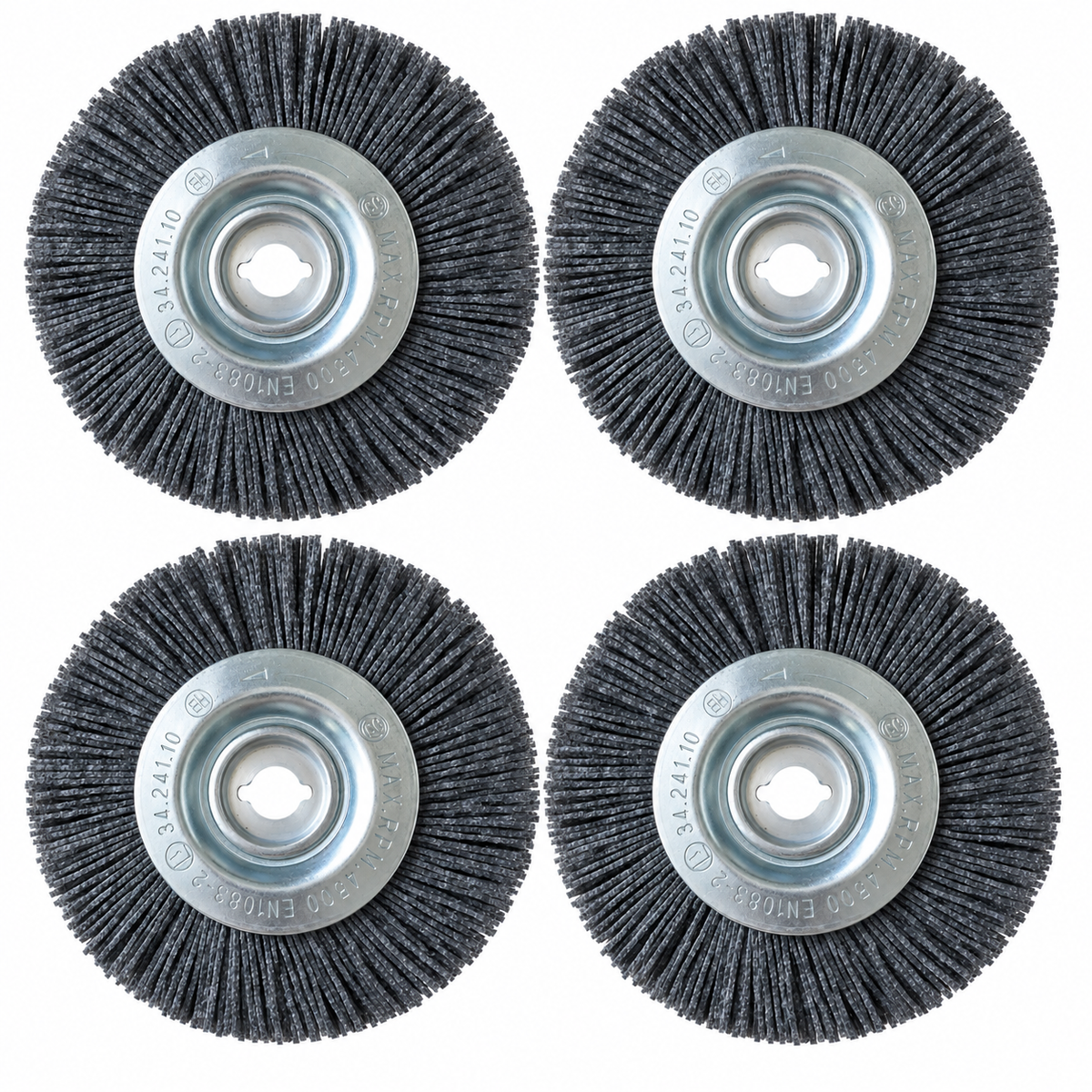 CFH Nylon-Fugenbürste NFB 689 Ø 100 mm für EMB 684 Ersatzbürste 4 Stück
