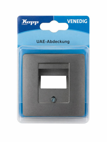 Kopp UAE-Abdeckung, 1 Stück, platin, 328343180 Venedig