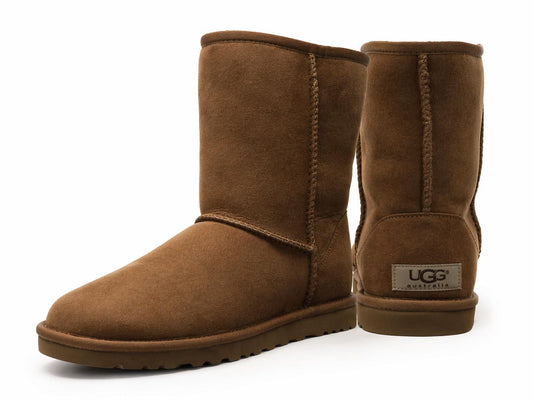 UGG Winterstiefel Braun | Warm Gefüttert | Bequem & Rutschfest | Damen & Herren. 45.5 EU