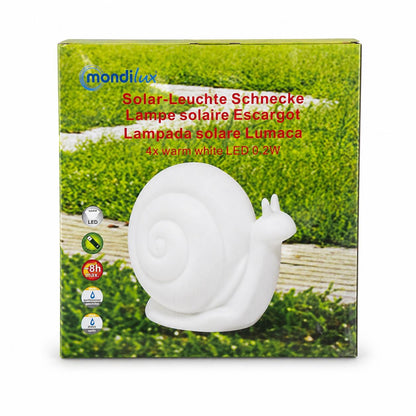 Solar-Gartenleuchte Gartenlampe Schnecke