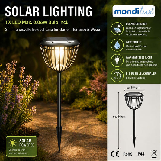 Solar-Gartenleuchte Gartenlampe