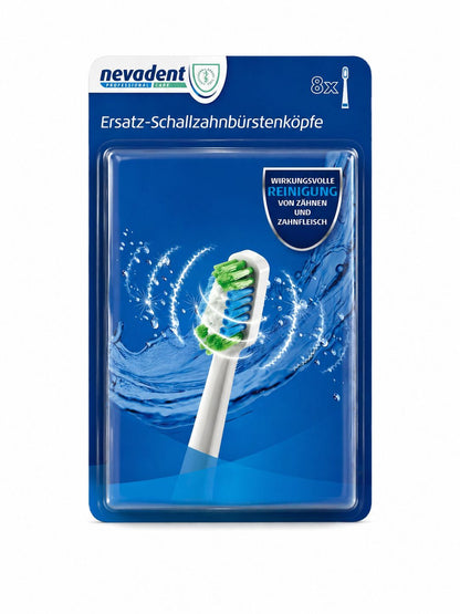 nevadent Ersatz-Schallzahnbürstenköpfe