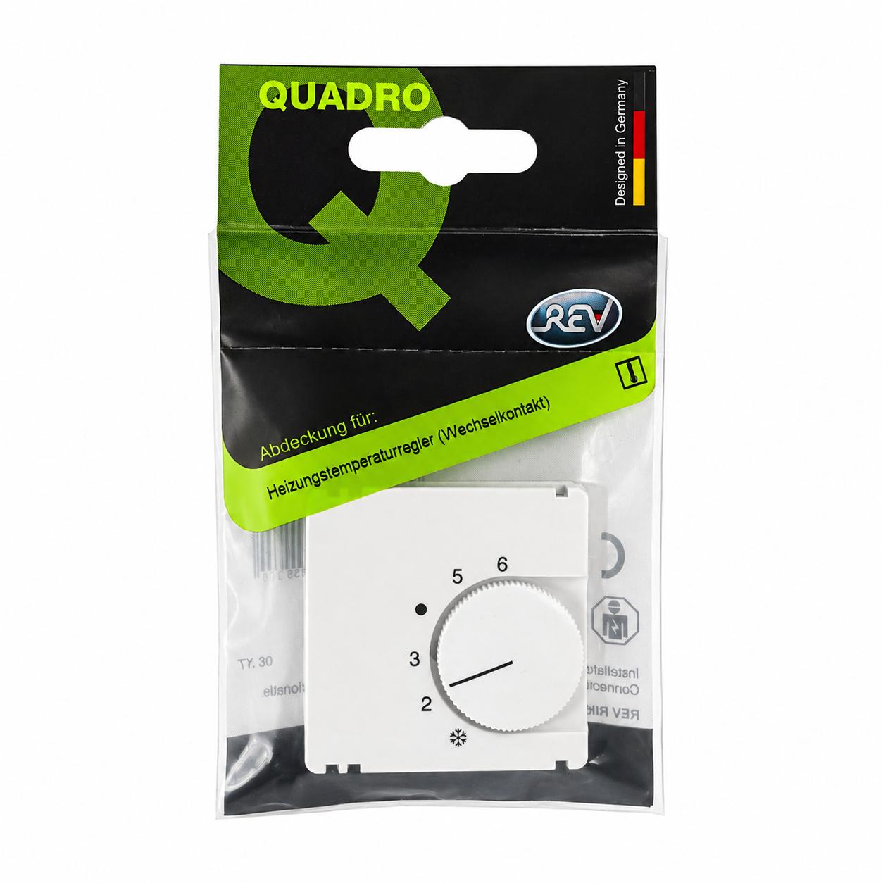 REV 0236890206 Quadro, Abdeckung für Heizungsregler