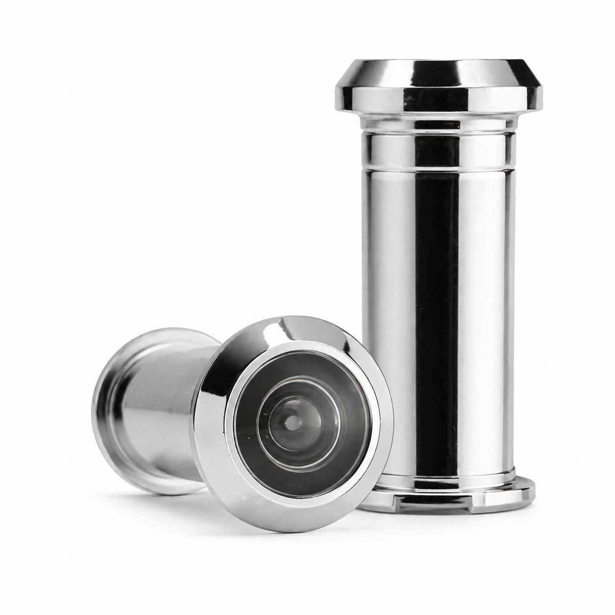 ABUS Türspion 2160 N B/SB Weitwinkel 160°, Türspion, Sicherheits-Spion