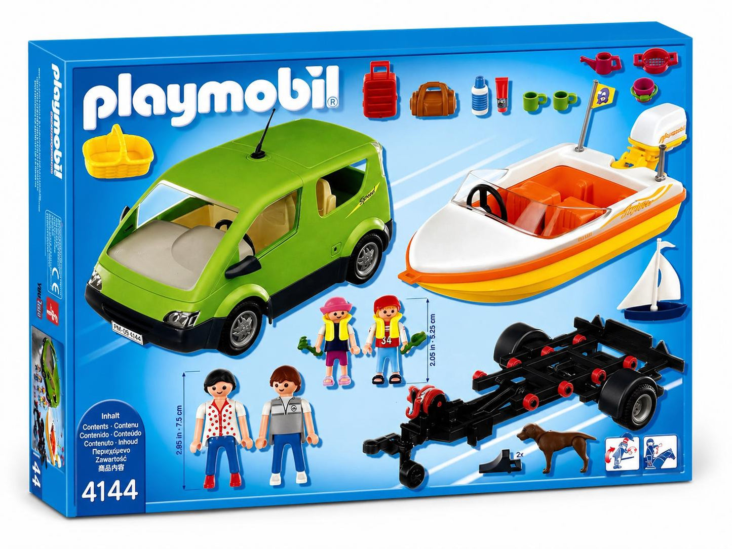 playmobil 4144 - Familyvan mit Bootsanhänger