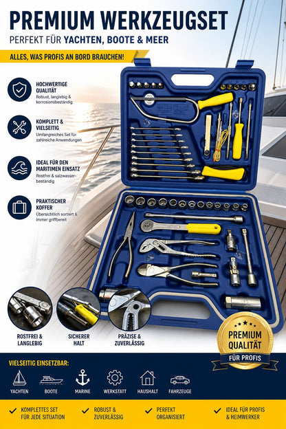 Heyco Expert Nautic Sport Tool Kit  für den Wassersport, für Segel- und Motorboote