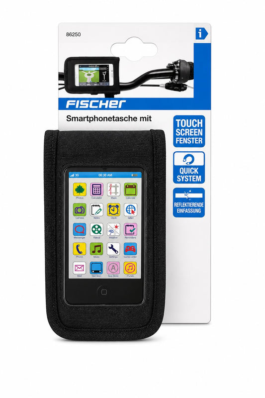 Fischer Smartphonetasche mit Lenkerbefestigung