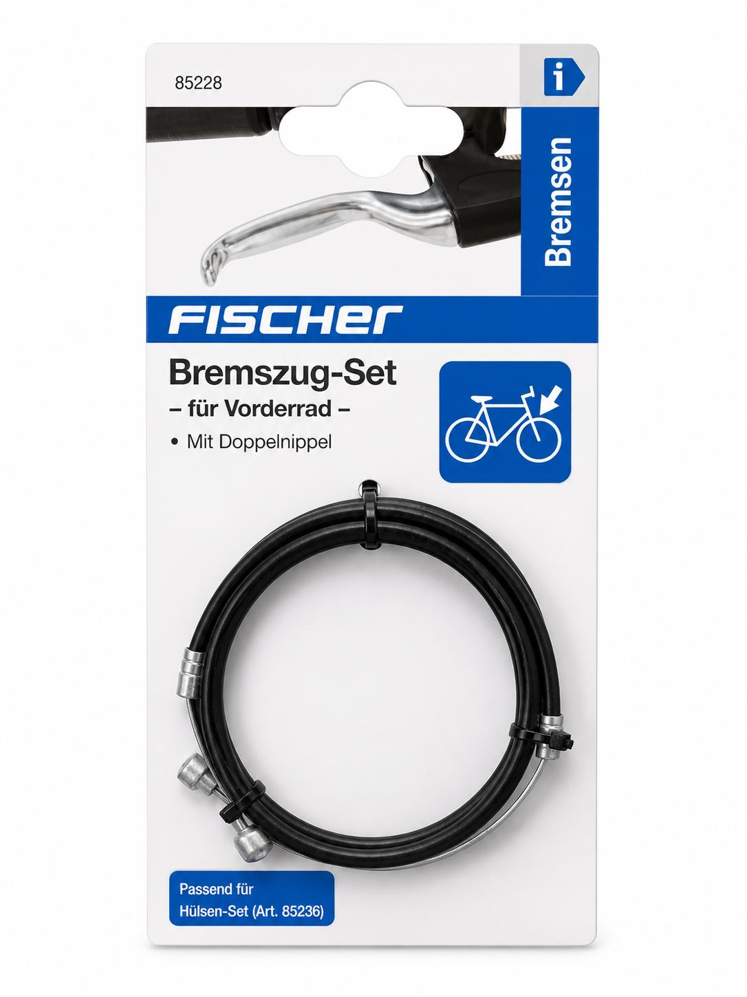 Fischer Bremszug-Set für Vorderrad
