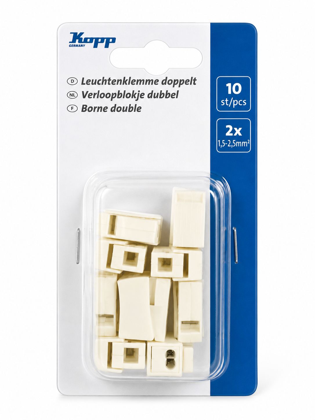 KOPP Leuchtenklemme doppelt