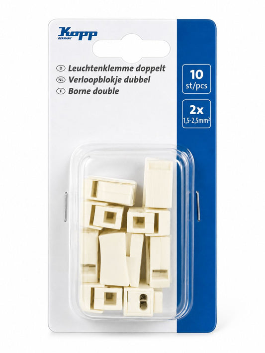 KOPP Leuchtenklemme doppelt