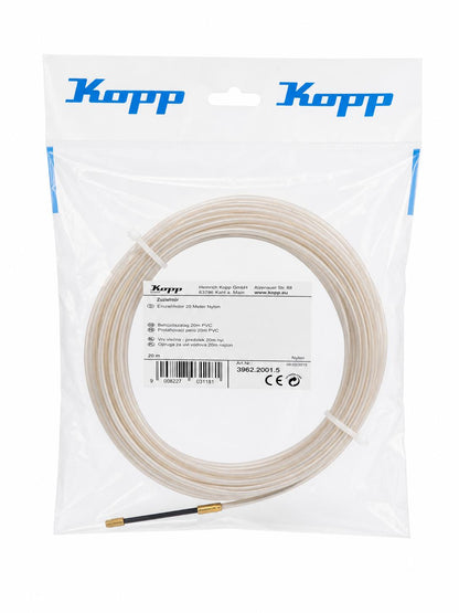 KOPP Einziehspirale Einziehhilfe Kabelzieher 20m Nylon