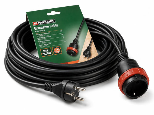 Parkside Verlängerungskabel 10m IP20 - 3500W mit Verriegelung